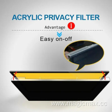 Acrylic Hang on Privacy Filter Computer Screen Protector